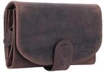 Benthill Damen Geldb&ouml;rse Vintage Leder | Damen Portemonnaie mit RFID Schutz 