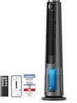 DREO TurboCool Nebelventilator 765S, 3-in-1 Turmventilator mit Ultraschall, WLAN &