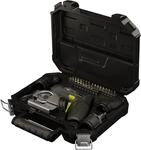 goobay 4in1 Mini-Akkuschrauber-Set 35 teilig - 28 Bits, 4 Vors&auml;tze und 1...