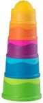 Fat Brain Toys Dimpl Stack Popping Stack & Nest Baby Spielzeug, Sensorisches