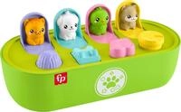 Fisher-Price Baby Spielzeug FP Pets Feinmotorisches Pop-Up mit Aktivit&auml;ten und