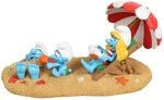 Smurfs AquaDella, Figur Die Schl&uuml;mpfe Strand Schlumpete & Baby,...