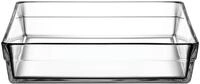 Pasabahce Premium Borcam Backform Glas Servierform Offensch&uuml;ssel Quadratisch...