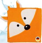 Smithy 1603059 Kapuzenhandtuch Fuchs, orange