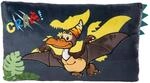 NICI Kissen Dino Orny 43 x 25 cm &ndash; rechteckiges Kuschelkissen mit niedlichem