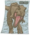 Herding Fleecedecke Jurassic World, 130 x 170 cm, 100% Polyester, Fleece