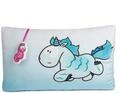 NICI Kuschelkissen Einhorn Aquario 43 x 25cm - Flauschiges Kuscheltierkissen Einhorn