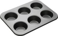 MasterClass Tiefes Muffinblech/Yorkshire Puddingform, 6-Loch-Form mit PTFE-, PFOA-