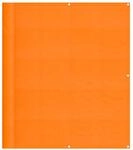 vidaXL Balkon-Sichtschutz Orange 120x700 cm 100% Polyester-Oxford,...
