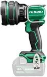 HiKOKI Akku LED Strahler UB18DH (18V, Helligkeit Spot Mode: 1050 lm, Helligkeit Wide