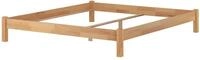 Erst-Holz&reg;Doppelbett Ehebett 180x200 Massivholz-Bettgestell Buche Natur ohne