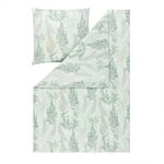 ESTELLA Bettw&auml;sche Hedi | Salbei | 135x200 cm + 80x80 cm | b&uuml;gelfreie...