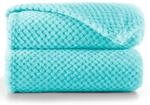 DecoKing RESTILO Kuscheldecke 170x210 cm t&uuml;rkis Decke Microfaser Wohndecke