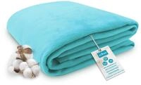 ZOLLNER Kuscheldecke flauschig in 150x200 cm - weiche und langlebige Sofadecke...