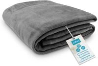 ZOLLNER Kuscheldecke flauschig in 220x240 cm - weiche und langlebige Sofadecke...
