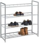 CARO-M&ouml;bel Schuhregal System Schuhst&auml;nder Schuhablage mit 4 F&auml;chern f&uuml;r ca....