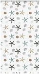 vidaXL Duschrollo mit Kassette 130x240 cm Stoffbreite 126 cm, Duschvorhang,