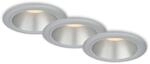 BRILONER Leuchten - 3er Set Bad Einbauleuchten LED, Einbaulampen,...
