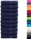 vidaXL Premium Handt&uuml;cher SOLUND 10 STK., Handtuch mit Schlaufen, G&auml;stetuch