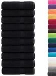 vidaXL Premium Handt&uuml;cher 10 STK., Handtuch mit Schlaufen, G&auml;stetuch...