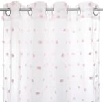 ATMOSPHERA CREATEUR D'INTERIEUR Rosa Pompons Multi Curtain