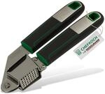 FACKELMANN Knoblauchpresse Premium &ndash; Ideal zum Pressen von Knoblauch & Co &ndash;