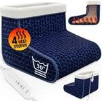 MONZANA&reg; elektrischer Fu&szlig;w&auml;rmer 4 Heizstufen 90min Timer Gr&ouml;&szlig;e 46,5...