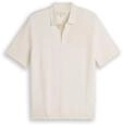 TOM TAILOR Herren Poloshirt Structured Knit Polo - Regular Fit Blau Weiss Gr&uuml;n,