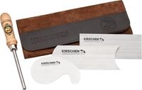 Kirschen Ziehklingen Set (3-tlg., braun, mit Ledertasche,