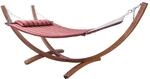 AXI Hawa&iuml; H&auml;ngematte f&uuml;r 2 Personen mit Gestell aus Holz | Outdoor