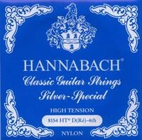 Hannabach Saiten f&uuml;r Klassikgitarre Serie 815 D4 High Tension Silver Special,