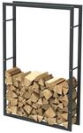 Bc-elec - HHWPF0026 Holzablage aus schwarzem Stahl 150 * 100 * 25CM, Rack f&uuml;r
