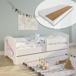 Kids Collective Kinderbett 70x140 / 80x160 Komplett Set inkl. Matratze,...
