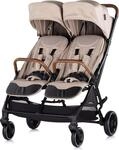 Chipolino Zwillingskinderwagen Twinity Fu&szlig;abdeckung Wickeltasche Becherhalter...