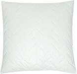 ZOLLNER antiallergisches Kopfkissen mit Zick-Zack-Steppung in 80x80 cm -