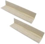 Wand Katzenkratzbrett 80 x 27 cm, 2er Set