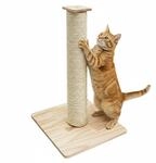 eyepower 62 cm Kratzbaum Luca - 9,2 cm Kratzs&auml;ule f&uuml;r Katzen mit Bambus...