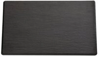 APS 83971 GN 2/4 Tablett SLATE, 53 x 16,2 cm, H&ouml;he 1 cm, Melamin, schwarz,