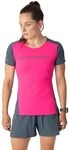 DYNAFIT Damen Alpine 2 T-Shirt, pink glo-0720, XS