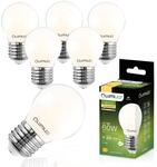 Lumiled E27 LED Lampe P45 7W ersetzt (60W Gl&uuml;hlampe) 6 St&uuml;ck Set milchig 806lm