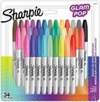 Sharpie Glam Pop-Permanent Marker | feine Spitze f&uuml;r klare Details | gemischte