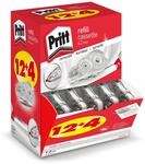 Pritt Nachf&uuml;llkassetten f&uuml;r Korrekturroller Refill Flex Roller Midway, 12 + 4