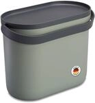 GARANTIA NOVA Biom&uuml;lleimer K&uuml;che 8L Agave/Graphite Grey - Geruchsdichter