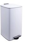 Relaxdays M&uuml;lleimer K&uuml;che, 30 Liter, Absenkautomatik, entnehmbarer Inneneimer,