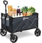 Sekey Mini 4029 Bollerwagen Faltbar, Handwagen Klappbar Klein 65L 80KG