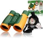 Freek Vonk x Bresser 3x30 Kinderfernglas - Leichtes, Kompaktes Design, 3-fache