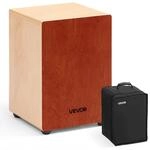VEVOR Cajon, Kistentrommel mit internen Gitarrensaiten, leichte Drum-Box aus Holz,