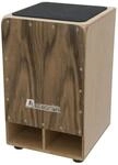 DIMAVERY CJ-550 Bass Cajon mit Subwoofer-System, Nussbaum | Snareeffekt mit vier