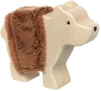 SIGIKID 39508 Holztier B&auml;r Cudly Wudly M&auml;dchen und Jungen Babyspielzeug...