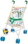 Pippi Langstrumpf Puppenwagen &ndash; Sulky Puppenbuggy f&uuml;r Kinder &ndash;